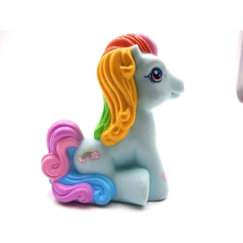 My Little Pony MLP Hasbro DecoPac Inc. Sitting Rainbow Dash Figure G3‎ MLP 2004